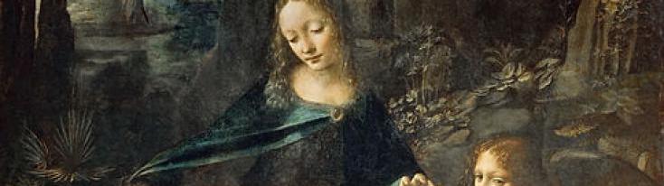 Leonardo, "Vergine delle Rocce", 1483-86 