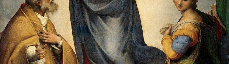 Raffaello, "Madonna Sistina", 1513-14
