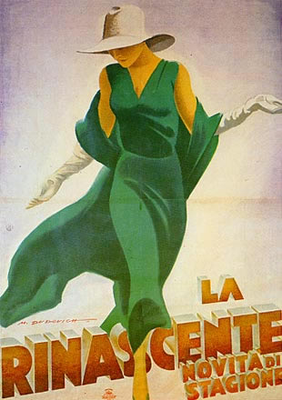 La Rinascente, manifesto del 1934 La Rinascente, manifesto del 1934