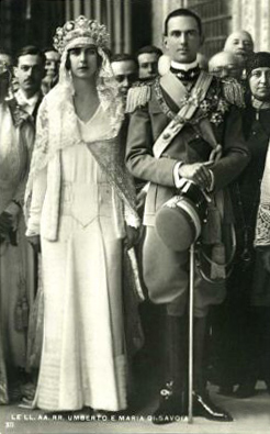 Le nozze di Umberto di Savoia con Maria José del Belgio, 1930 Le nozze di Umberto di Savoia con Maria José del Belgio, 1930