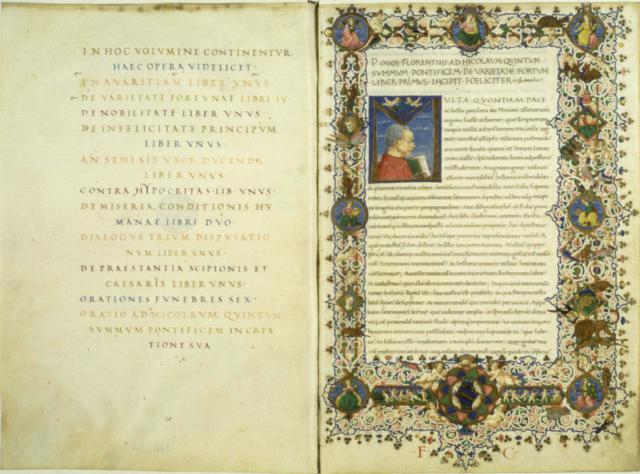 Poggio Bracciolini, "De varietate fortunae", XV sec.