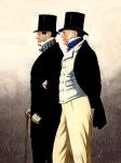 Mr. George Payne e Lord Admiral Rous