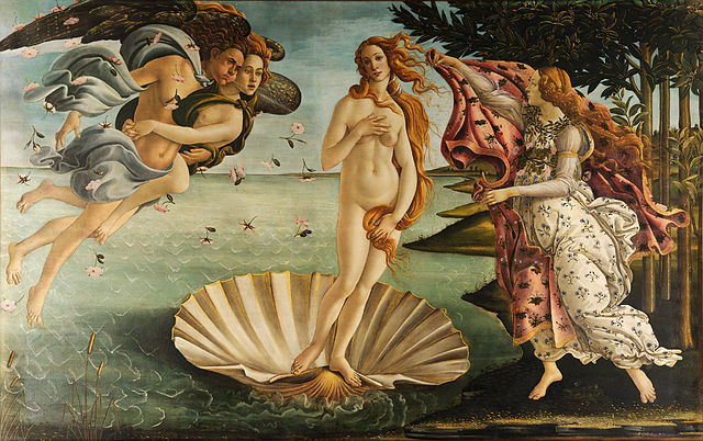 Sandro Botticelli, la "Nascita di Venere"
