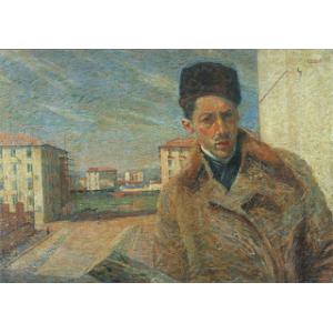 Boccioni, "Autoritratto", 1908