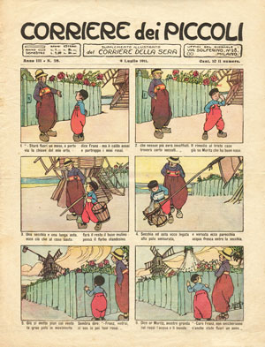 Il Corriere dei Piccoli, 9 Luglio 1911