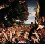 Tiziano, "Offerta a Venere", 1518-19