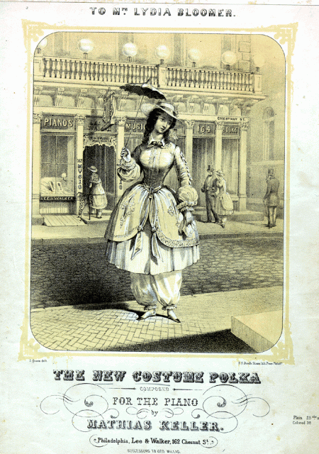 Bloomer: l'abito libero (1851)