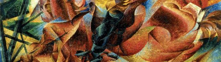 Boccioni, "Elasticità", 1912