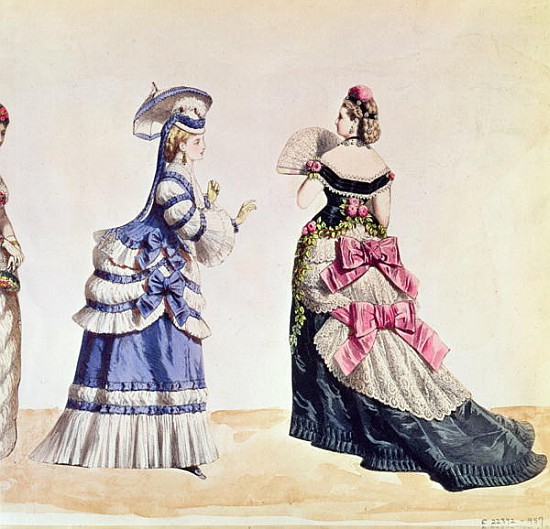 Due modelli di Worth, 1870