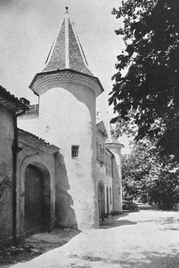 Ingresso della certosa di Montrieux