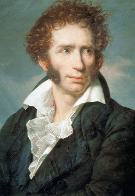Ritratto di Ugo Foscolo (1813) di François-Xavier Fabre