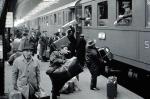 Immigrati italiani alla stazione di Zurigo