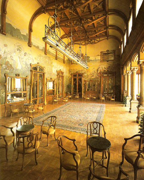 La Sala Basile di Villa Igiea, Palermo