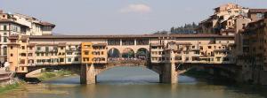 Ponte Vecchio visto dal Ponte di Santa Trinita (Photographer: Linda Pollari. CC BY-SA-3.0)